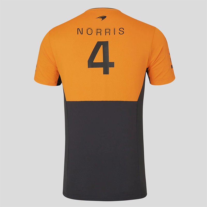 Camiseta McLaren F1 Racing Team 2024 Lando Norris #4 Negro